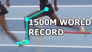 BREAKDOWN The 1500m INDOOR WORLD RECORD [upl. by Eenot754]