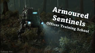 Armoured Sentinels  Officer Training School  Astra Militarum Guides [upl. by Ihcekn]