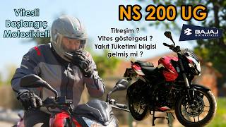 Bajaj Pulsar NS 200 UG İncelmesi  Vitesli Başlagıç Motosikleti [upl. by Cia]