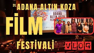 Adana Altın Koza Film Festivali  Vlog [upl. by Ardnauqal]