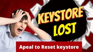 Reset Lost Keystore  Make upload certificate pem file  Lost keystore Issue Solved [upl. by Shirleen]