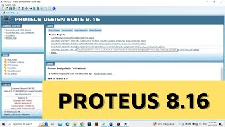 Cài đặt phiên bản mới proteus 816 proteus816 [upl. by Nollat]