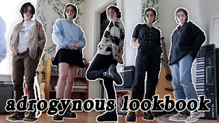 androgynous outfit ideas ft graysons projects [upl. by Okajima]