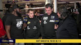 Live Scott Quigg v Jono Carroll Public Workout  William Hill Boxing [upl. by Yadrahc]