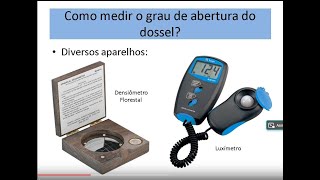 Como fazer amostragem de cobertura de dossel [upl. by Ahar410]