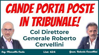 CANDE porta Poste in tribunale Col Direttore Generale Roberto Cervellini 424 [upl. by Ariec]