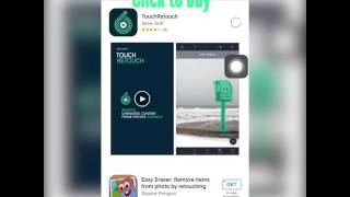 New download touch retouch from App Store 2017 [upl. by Hayimas]