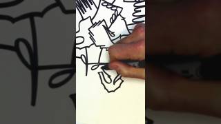 Freehand Sharpie Art  Chad Ink Drawing [upl. by Marquez]