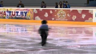 14 Nathan CHEN USA  ISU JGP Minsk 2013 Junior Men Short Program [upl. by Nylssej]