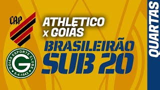 ATHLETICOPR x GOIÁS Brasileirão Sub20 onde assistir ao vivo escalações histórico préjogo [upl. by Gaw]