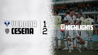 VERONA  CESENA 12 Gli highlights [upl. by Oicram]