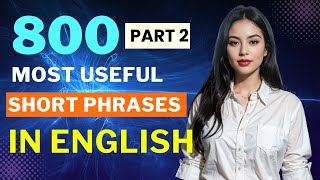 English Fluent Speaking Practice  Improve Your English  Most Repeated Short Phrases  Part 2 [upl. by Hsu282]