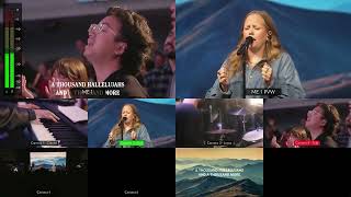 Live Worship Directing MultiView  FA Production  October 13 2024 [upl. by Antipus]