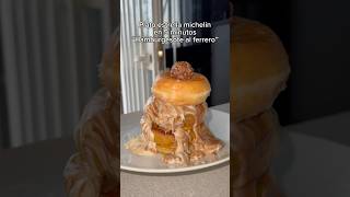 Plato estrella michelín en 5 minutos “Hamburgesote al ferrero” [upl. by Wirth]