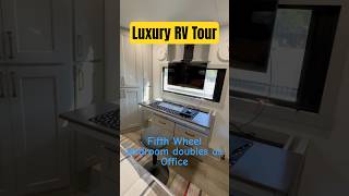 Luxury RV TourBedroom and Office brinkleyrv [upl. by Ennovihc]