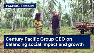 Century Pacific Groups Christopher Po discusses balancing social impact and financial growth [upl. by Eillek872]