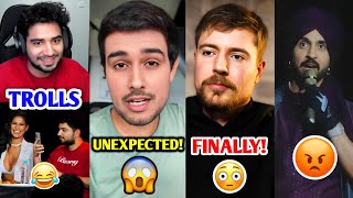 WTF You Wont Believe this Happened😱 Samay Raina Trolls Poonam Dhruv Rathee MrBeast Diljit [upl. by Maritsa734]