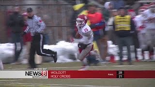 Wolcott knocks off Holy Cross advances to Class M playoffs [upl. by Vial290]