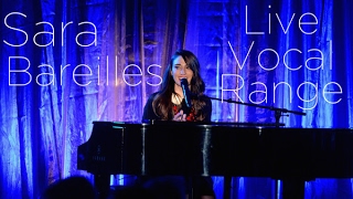 Sara Bareilles  Live Vocal Range C3G5B5E6 [upl. by Nysilla]