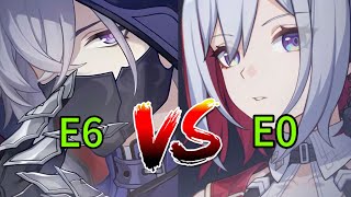 E6 Moze vs E0 Topaz  HonkaiStarRail 25 [upl. by Naghem]