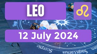 Leo horoscope  Leo Horoscope for Today 12 July 2024 [upl. by Anilem]