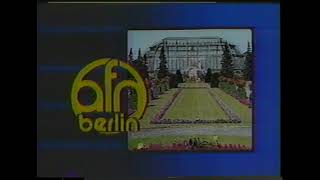 AFN Berlin Discover Berlin 3 Station ID 1985 1355 [upl. by Airliah]