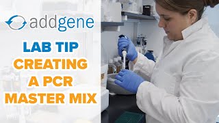 Creating a PCR Master Mix  Lab Tip [upl. by Eceerehs261]