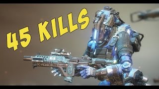 TITANFALL 2 Pretty Awesome Volt and Ion Gameplay 45 Kills [upl. by Iverson]