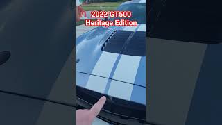 2022 Mustang GT500 Heritage Edition Fun Fact [upl. by Coray]