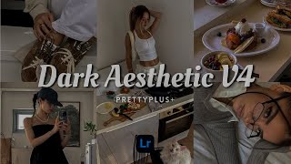 Dark Aesthetic V4  Lightroom Mobile Preset Android iOS  Free Download DNG amp XMP [upl. by Ramon552]