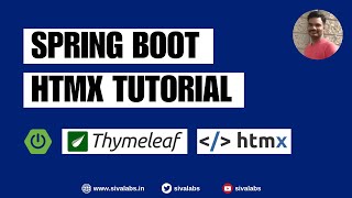 Spring Boot Thymeleaf HTMX Tutorial [upl. by Nofpets781]