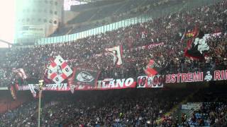 Milan  Genoa 1  0 25092010 quotSu cantiamo tutti insieme Diavoloquot [upl. by Markland]