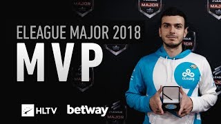 tarik  HLTV MVP by Betway of ELEAGUE Major 2018 [upl. by Okramed153]