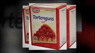 Dr Oetker Tortenguss rot [upl. by Leterg616]