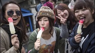 ✌️😂 🐣 Kanamara Matsuri 🐣  Penis Festival  🐣 Festival do Pinto 🐥 かなまら祭り 🐥 Japan Travel 😁👍 [upl. by Kelcey]