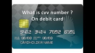 what is cvv number on atm card and debit card  in hindiif cvv no not in your card solution [upl. by Drislane]