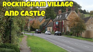 Rockingham Village walk and Castle English village walks [upl. by Sheng274]