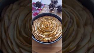 Tarte aux pommes fleur 🌷 🍎 et caramel beurre salé [upl. by Diane-Marie6]