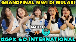 GRANDFINAL MWI DIMULAI  GPX VS BELLETRON MATCH 1 MWI  GPX GO INTERNATIONAL [upl. by Belmonte]