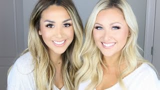 EASY FALL Makeup Tutorial  Alexandrea Garza and Mallory Ervin [upl. by Anderer]