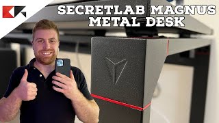 Secretlab MAGNUS Metal Desk la scrivania dei sogni per GAMING e UFFICIO [upl. by Oletta358]