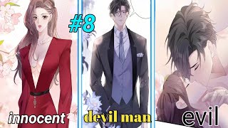 Flame of love episode 8  very hot and innocent girl in manhwa and devil man hindi explained [upl. by Aicilehp]