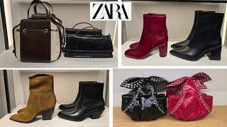 ZARA WOMENS BAGS amp SHOES NEW COLLECTION  SEPTEMBER 2024 [upl. by Natsirc]