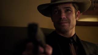 quotJustifiedquot Raylan Shoots Dickie Bennett [upl. by Okire]