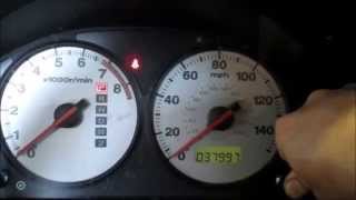 Maintenance reminder light reset Honda Civic 2002 [upl. by Namsu]