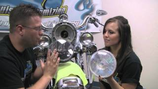 TOTW Kuryakyn Phase 7 Headlamp and Passing Lamps Review and Installation HD Video [upl. by Karolina]