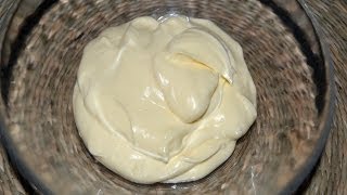 How to Make Homemade Mayonnaise  Easy amp Perfect Mayonnaise Recipe [upl. by Ezri]