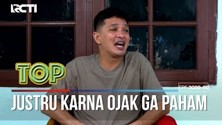 Justru Ojak Bilang Ga Tau Itu Kaga Ngerti  TUKANG OJEK PENGKOLAN [upl. by Nevets]