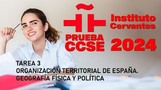 Prueba CCSE 2024 📗 Tarea 3️⃣ NACIONALIDAD ESPAÑOLA 🇪🇸 [upl. by Amary247]