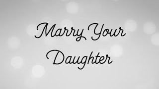 Marry Your Daughter  Brian McKnight Rita Daniela Cover  Lyric Video [upl. by Dolly]